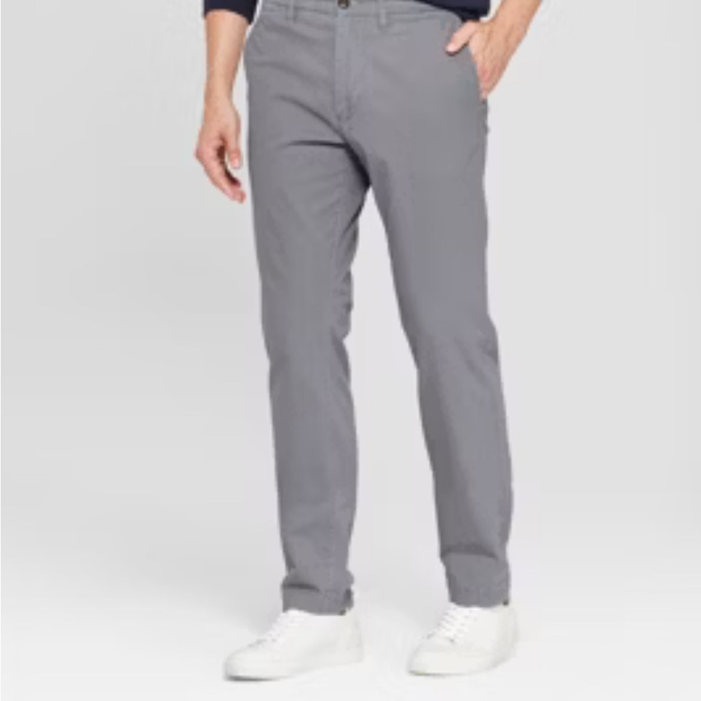Goodfellow & CO Men's Gray Slim Pants 32Wx32L